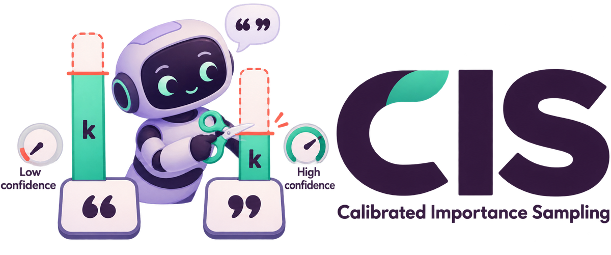 CIS: Calibrated Importance Sampling